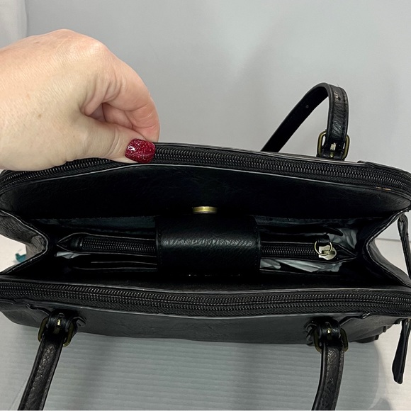 Bueno Leather Handbag EUC - Picture 5 of 7